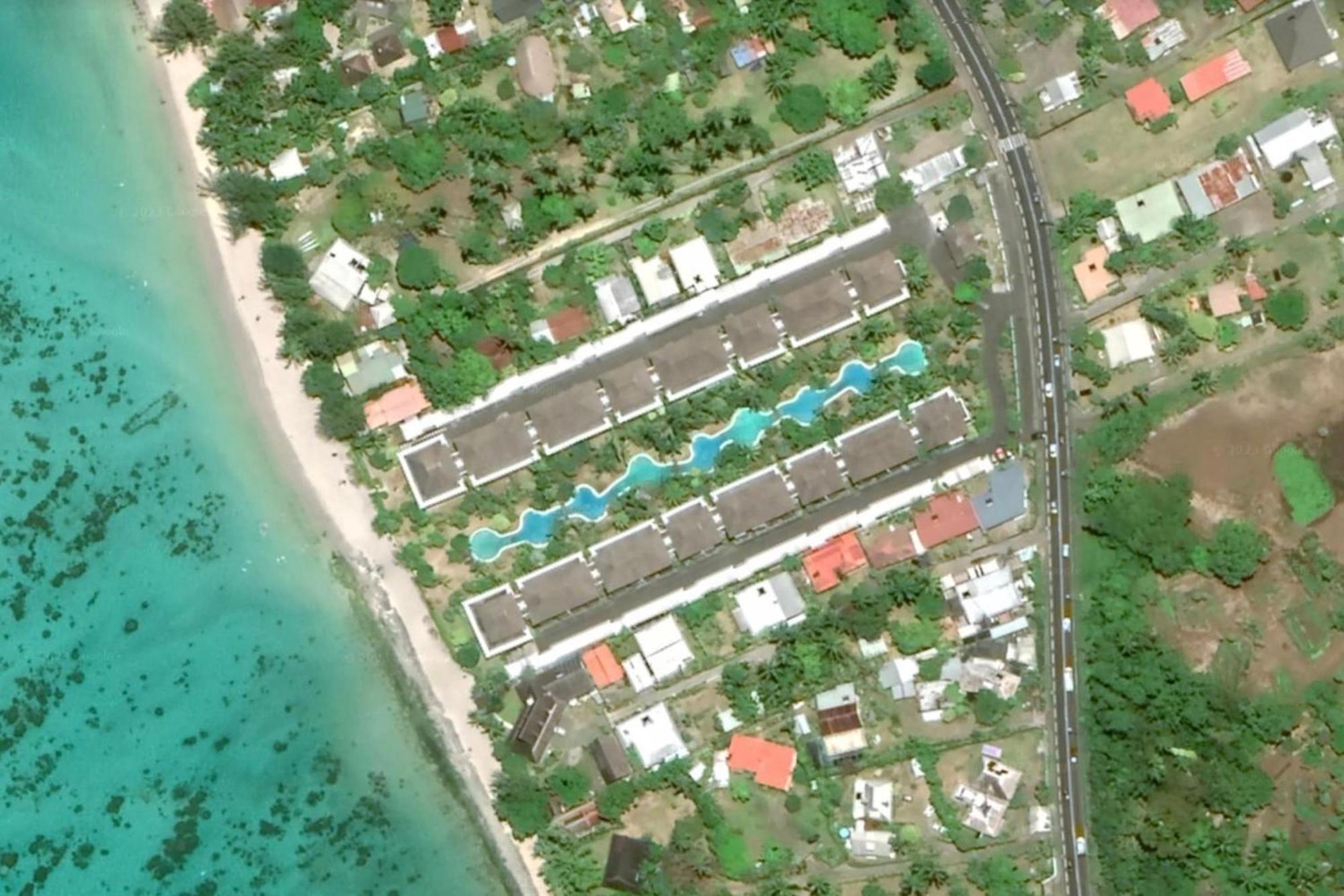Sunset Beach Carlton- Tahiti - Beachfront Luxury Residence & Pool - 4 Pers Punaauia  Ngoại thất bức ảnh